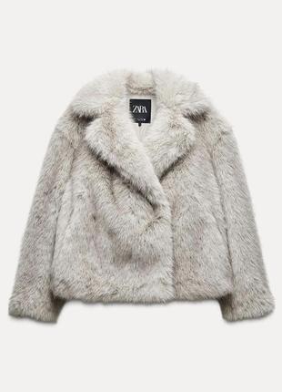 Шуба от бренда zara (новая) м