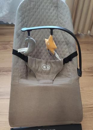 Шезлонг-гойдалка kinderkraft mimi beige