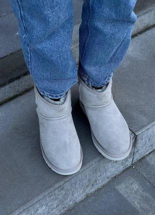 Угги угги угги ugg Uma black lather10 фото