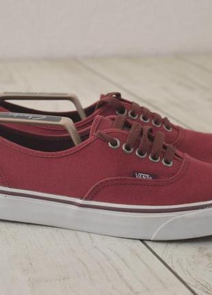 Vans classic чоловічі бордові кеди кроссівки оригінал 41 розмір