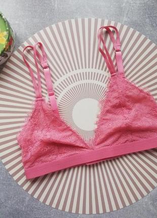 Шикарный кружевной бюстгальтер/топ от secret possessions /primark, pp s (70/75b)