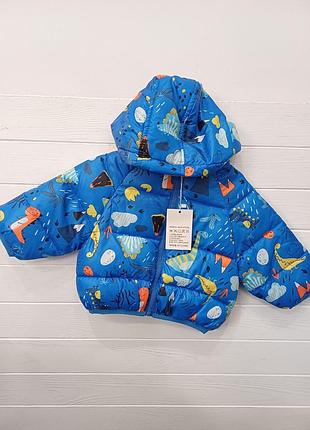 Дитяча демісезонна куртка для хлопчика на зріст 74-80 см