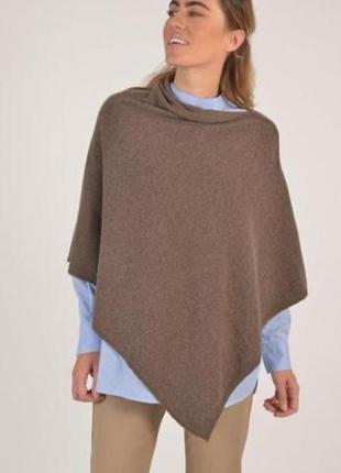 Кашемировое пончо- накидка cashmere collection
