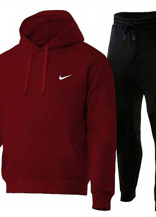 Спортивный костюм на флисе ❄️, худи и штаны nike