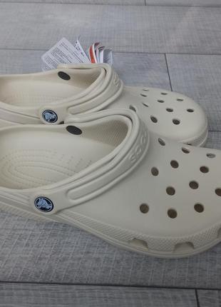 Crocs оригінал. колір: слонова кістка. w7, w8, w9