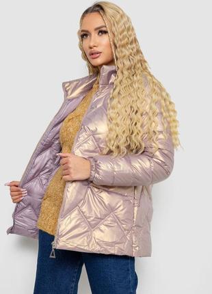 Куртка женская демисезонная, цвет сиреневый, 243r2263 фото
