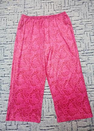 Штаны пижамные,домашний супер батал на резинке