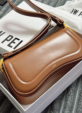 Сумка jw pei joy shoulder bag коричнева