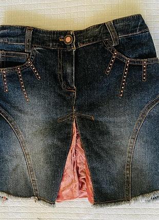 Спідниця джинсова ошатна