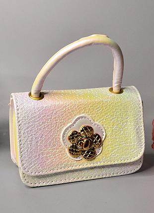 Сумка дитяча,“flower”, модна, стильна, яскрава, для дівчинки, 24-335