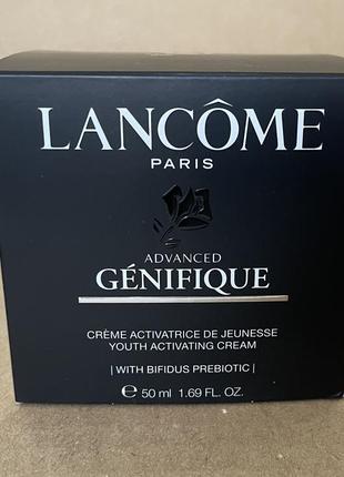 Lancome genifique youth activating day cream дневной крем-активатор молодости кожи лица 50ml