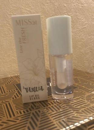 Масло для губ miss2m 04 ваниль, 4 мл