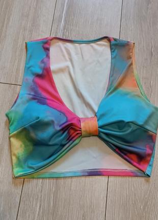 Стильний яскравий топ