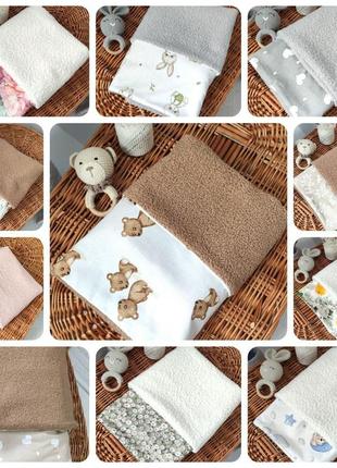 Плед-ковдра зі зʼємним синтепоном