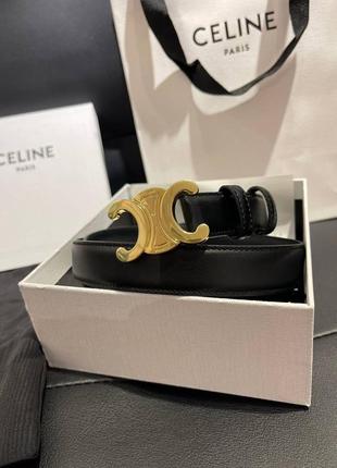 Кожаный ремень celine
