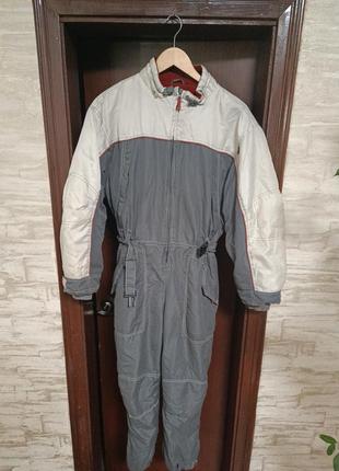 Теплый лыжный комбинезон р.152