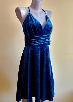 Платье бархат со звездами d&amp;m размер l/xl