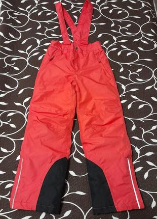 Полукомбинезон зимний лыжный на 7-8 лет, фирмы tcm