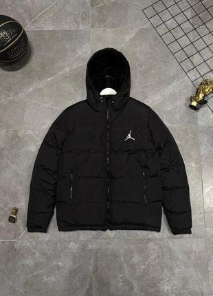 Чоловіча чорна двостороння куртка nike