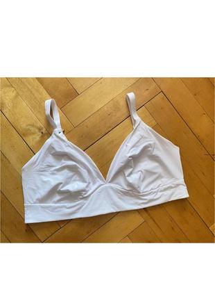 Базовый белый бюстгальтер с мягкими чашками m&s body