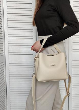 🔥удобная, красивая, сумочка на три отделения 🔥