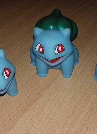 Игрушка резиновая - пищалка покемон
