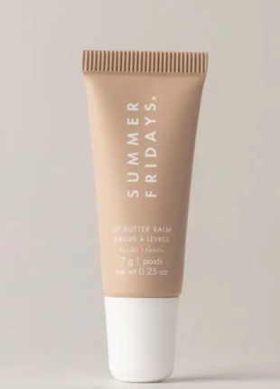 Бальзам для губ summer fridays lip butter balm відтінок vanilla, 7 гр.