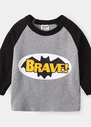 Лонгслив, кофта, реглан бэтмен