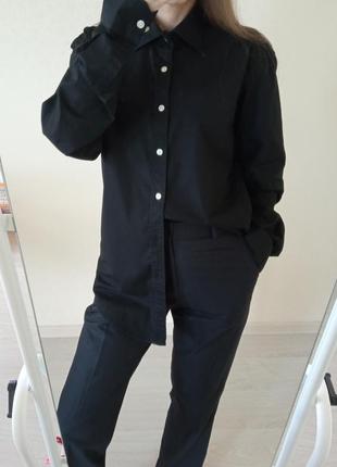 Базова чорна сорочка hugo boss