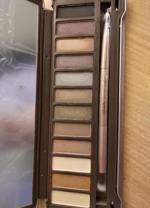 Палетка теней urban decay naked 2 eyeshadow palette (12 оттенков)