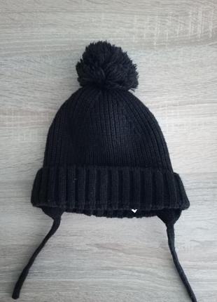Шапка zara на зав'язках