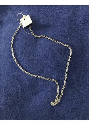 Цепочка крученая ручеек серебро 925’