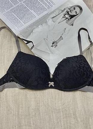 Intimissimi восхитительный черный бюст с кружевом