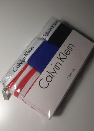 Набор трусиков calvin klein Tpu из 3 штук, оригинал с официального сайта