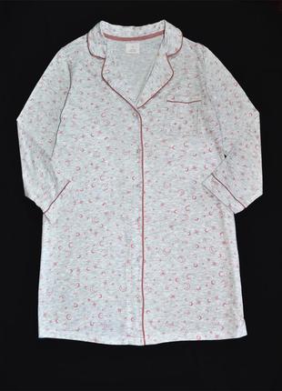 Ночная рубашка ночной игрушки matalan трикотаж хлопок р.3xl\4xl