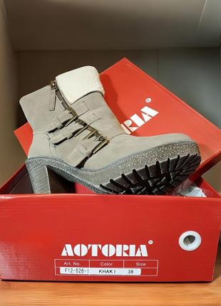 Ботильоны на цигейке aotoria.3 фото