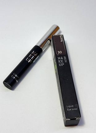 Підводка для очей	make up factory liquid eye liner	30 burgundy3 фото