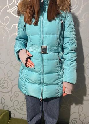 Куртка/пуховик зимний/ горнолыжная женская, snowimage, l/xl