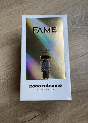 Оригинал fame 80ml paco rabanne женский парфюм - робот пако946 стойкий оригинал