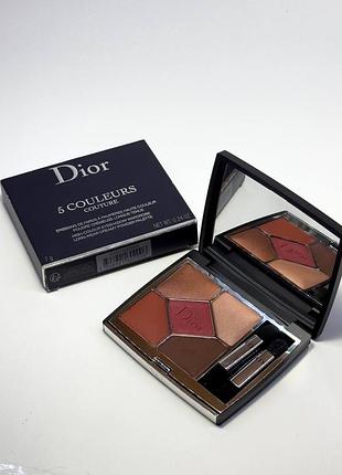 Тіні для повік dior 5 couleurs couture 869