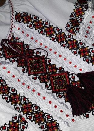 Вишиванка "наталочка прямий низ рукава "