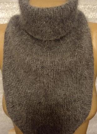 Снуд уголок из пуха норки