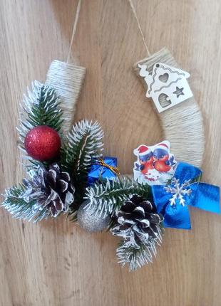 Предохранение подковое, сувенир подкованное новогоднее