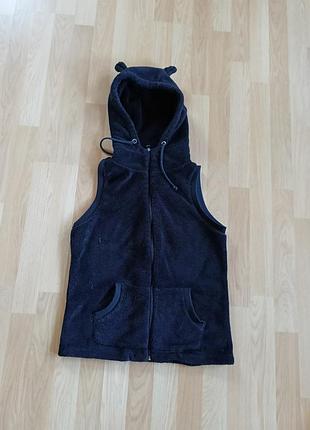 Жилет флісовий, тедді жіночий