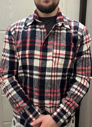 Рубашка в клетку мужская от украинского производителя