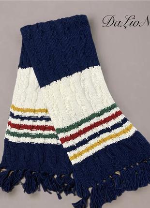 💖великий вʼязаний шарф ( зимовий)💖