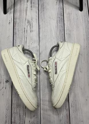Кожаные кроссовки reebok classic