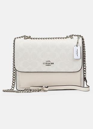 Кожаная сумка coach
