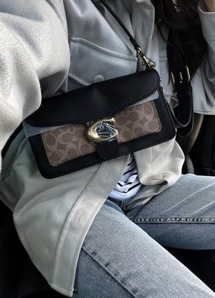 Кожаная сумка coach