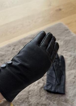 Перчатки из натуральной кожи перчатки